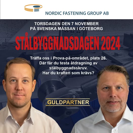 Stålbyggnadsdagen 2024 - Prova på!